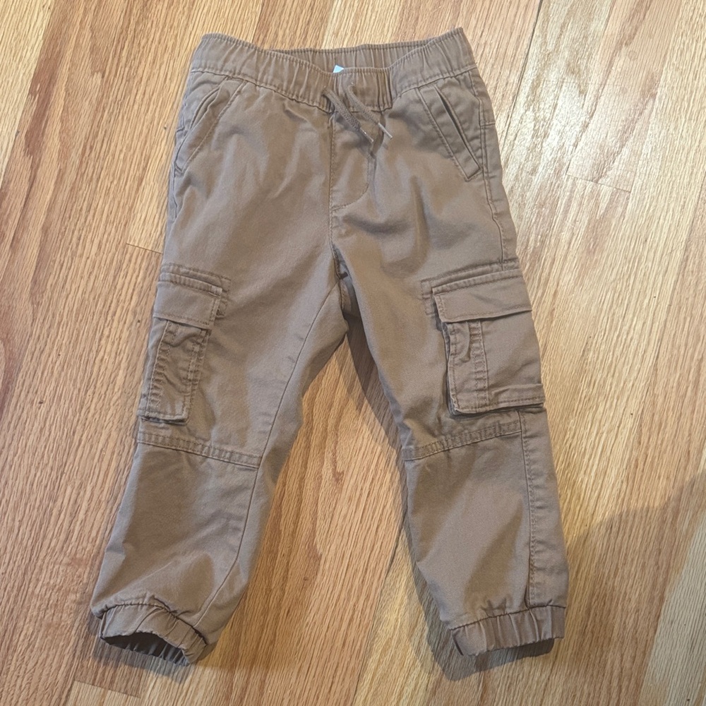 Old Navy Kids Tan Cargo Joggers